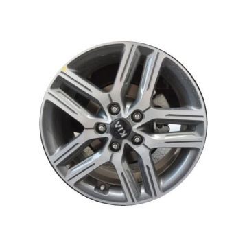 Kia Forte Wheel Rim Machined Grey 74780 Stock Factory OEM Replacement