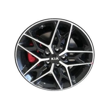 Kia Optima Wheel Rim Machined Black 74788 Stock Factory OEM Replacement