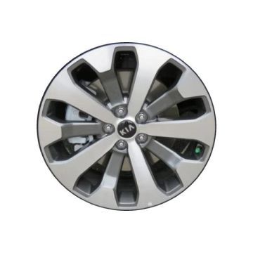Kia Telluride Wheel Rim Machined Grey 74803 Stock Factory OEM Replacement