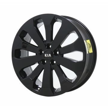 Kia Telluride Wheel Rim Gloss Black 74803 Stock Factory OEM Replacement