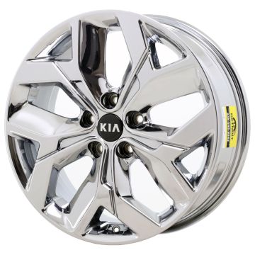 Kia Sportage Wheel Rim PVD Bright Chrome 74808 Stock Factory OEM Replacement