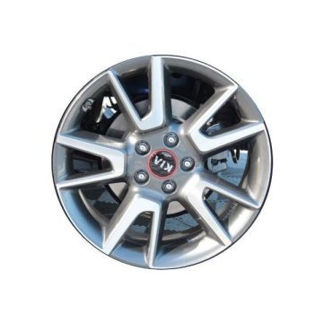 Kia Soul Wheel Rim Machined Grey 74817 Stock Factory OEM Replacement