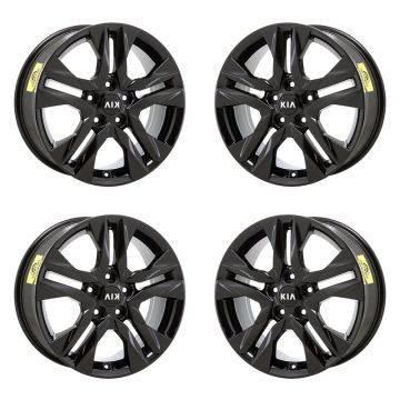 Kia Seltos Exchange Wheels Set of 4-Exchange Rims Set of 4 Gloss Black 74823