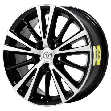 Toyota Corolla Wheel Rim Machined Black 75150 Stock Factory OEM Replacement