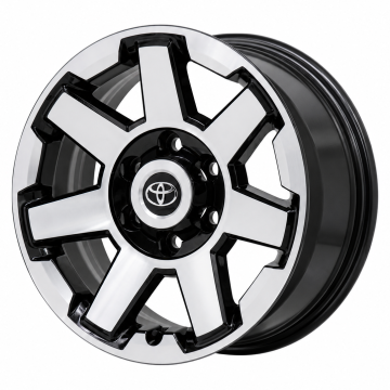 Toyota 4 Runner Wheel Rim Machined Black 75154 Stock Factory OEM Replacement