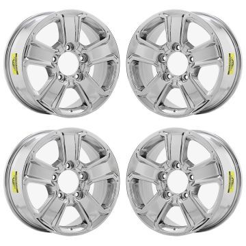 Toyota Tundra Wheel Rim PVD Bright Chrome 75156 Stock Factory OEM Replacement