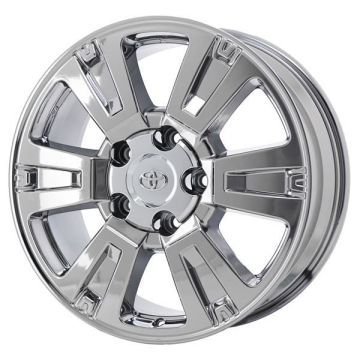 Toyota Tundra Wheel Rim PVD Bright Chrome 75159 Stock Factory OEM Replacement