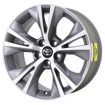 Toyota Highlander Wheel Rim Machined Grey 75162 Stock Factory OEM Replacement
