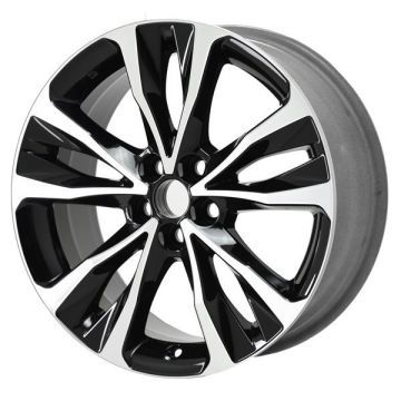 Toyota Corolla Wheel Rim Machined Black 75208 Stock Factory OEM Replacement