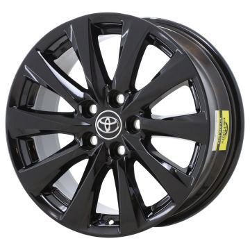 Toyota Camry Wheel Rim Gloss Black 75220 Stock Factory OEM Replacement