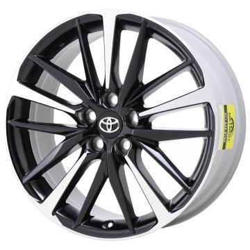 Toyota Camry Wheel Rim Machined Black 75222 Stock Factory OEM Replacement