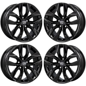Toyota Avalon Exchange Wheels Set of 4-Exchange Rims Set of 4 Gloss Black 75232