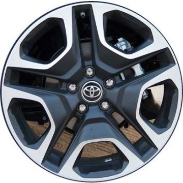Toyota Rav4 Wheel Rim Machined Black 75243 Stock Factory OEM Replacement