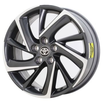 Toyota C-hr Wheel Rim Machined Grey 75249 Stock Factory OEM Replacement