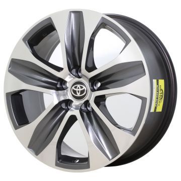 Toyota Highlander Wheel Rim Machined Grey 75264 Stock Factory OEM Replacement