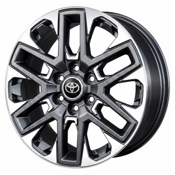 Toyota Sequoia Wheel Rim Polished Grey 75276 Stock Factory OEM Replacement