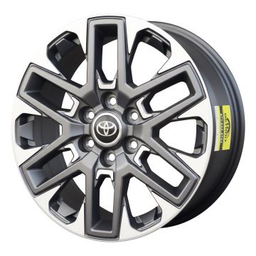 Toyota Sequoia Wheel Rim Polished Grey 75276 Stock Factory OEM Replacement