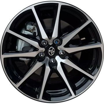 Toyota GR86 Wheel Rim Machined Black 75278 Stock Factory OEM Replacement