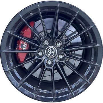 Toyota GR Corolla Wheel Rim Gloss Black 75459 Stock Factory OEM Replacement