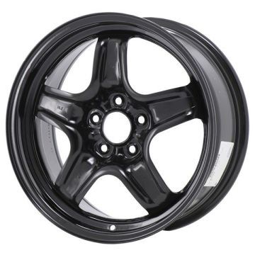 Chevrolet Malibu Wheel Rim Black Steel 8075 Stock Factory OEM Replacement