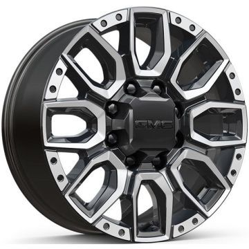 Chevrolet Silverado 2500 Wheel Rim Machined Black ALYGZ060 Stock Factory OEM Replacement