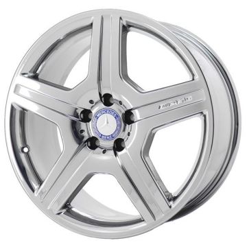 Mercedes-Benz CL550 Wheel Rim PVD Bright Chrome 85021 (F) Stock Factory OEM Replacement