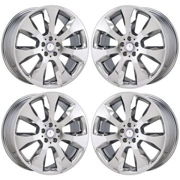 Mercedes-Benz GLk350 Wheel Rim PVD Bright Chrome 85096 Stock Factory OEM Replacement