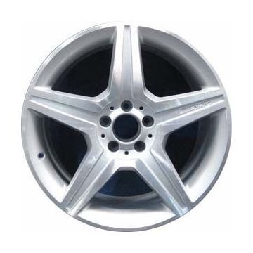 Mercedes-Benz CL550 Wheel Rim Machined Silver 85102 Stock Factory OEM Replacement