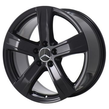 Mercedes-Benz CL550 Wheel Rim Gloss Black 85121 Stock Factory OEM Replacement