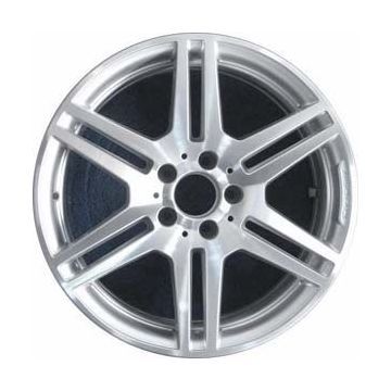 Mercedes-Benz E350 Wheel Rim Machined Silver 85125 Stock Factory OEM Replacement