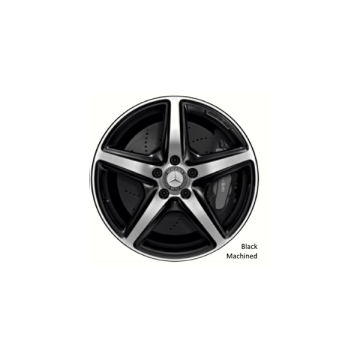 Mercedes-Benz CLS400 Wheel Rim Machined Black 85231 (R) Stock Factory OEM Replacement