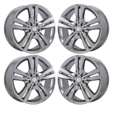 Mercedes-Benz Ml250 Wheel Rim PVD Bright Chrome 85241 Stock Factory OEM Replacement