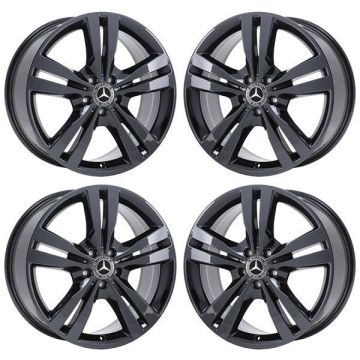 Mercedes-Benz Ml250 Wheel Rim PVD Black Chrome 85241 Stock Factory OEM Replacement