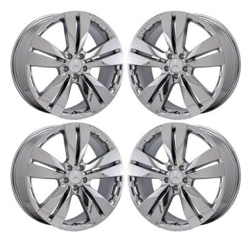 Mercedes-Benz Ml350 Wheel Rim PVD Bright Chrome 85257 Stock Factory OEM Replacement