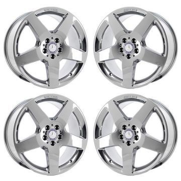 Mercedes-Benz Ml250 Wheel Rim PVD Bright Chrome 85277 Stock Factory OEM Replacement