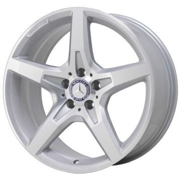 Mercedes-Benz SL550 Wheel Rim Machined Silver 85283 (F) Stock Factory OEM Replacement