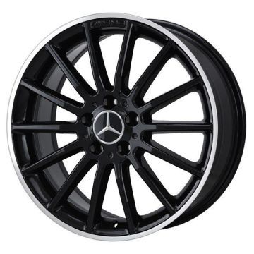 Mercedes-Benz CLA250 Wheel Rim Machined Lip Black 85334 Stock Factory OEM Replacement