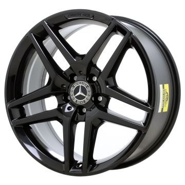 Mercedes-Benz S400 Wheel Rim Gloss Black 85350 (R) Stock Factory OEM Replacement