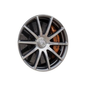 Mercedes-Benz S63 Wheel Rim Polished Grey 85358 (F) Stock Factory OEM Replacement