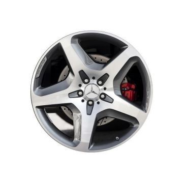 Mercedes-Benz GL63 Wheel Rim Machined Grey 85364 Stock Factory OEM Replacement