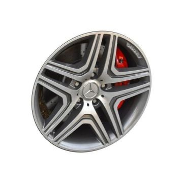 Mercedes-Benz GL63 Wheel Rim Machined Grey 85365 Stock Factory OEM Replacement