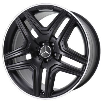 Mercedes-Benz GL63 Wheel Rim Machined Lip Black 85365 Stock Factory OEM Replacement