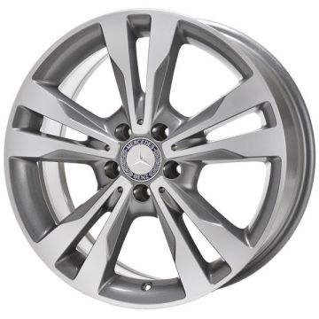 Mercedes-Benz C300 Wheel Rim Machined Grey 85370 (F) Stock Factory OEM Replacement