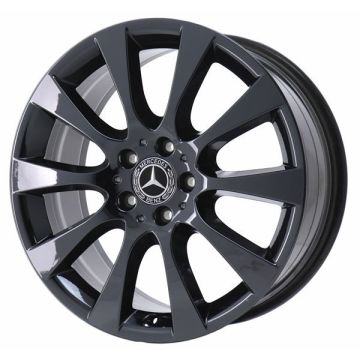 Mercedes-Benz Ml250 Wheel Rim PVD Black Chrome 85387 Stock Factory OEM Replacement