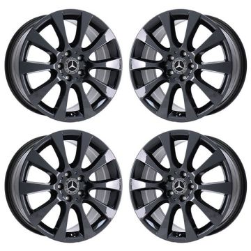 Mercedes-Benz Ml250 Wheel Rim PVD Black Chrome 85387 Stock Factory OEM Replacement