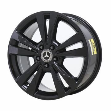 Mercedes-Benz E350 Wheel Rim Gloss Black 85397 Stock Factory OEM Replacement