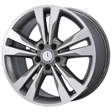 Mercedes-Benz E350 Wheel Rim Machined Grey 85397 Stock Factory OEM Replacement