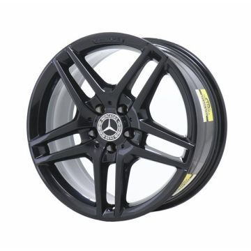 Mercedes-Benz E250 Wheel Rim Gloss Black 85398 Stock Factory OEM Replacement