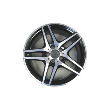Mercedes-Benz E250 Wheel Rim Machined Black 85398 Stock Factory OEM Replacement