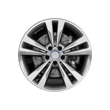 Mercedes-Benz E350 Wheel Rim Machined Grey 85459 Stock Factory OEM Replacement